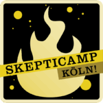 Das brandheisse Logo für Skepticamp Köln